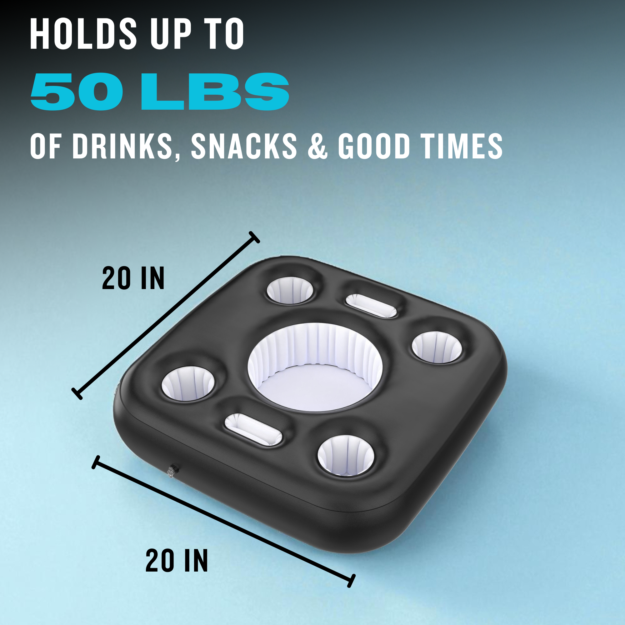 DIVEBLAST - Squared Floating Tray