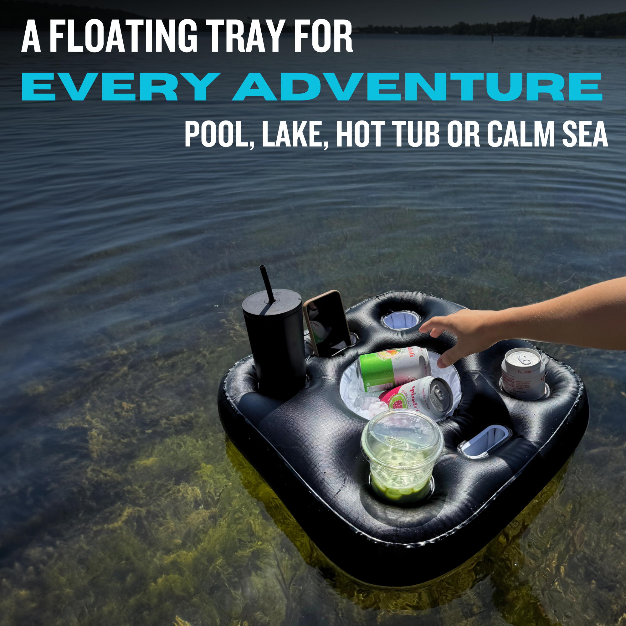 DIVEBLAST - Squared Floating Tray
