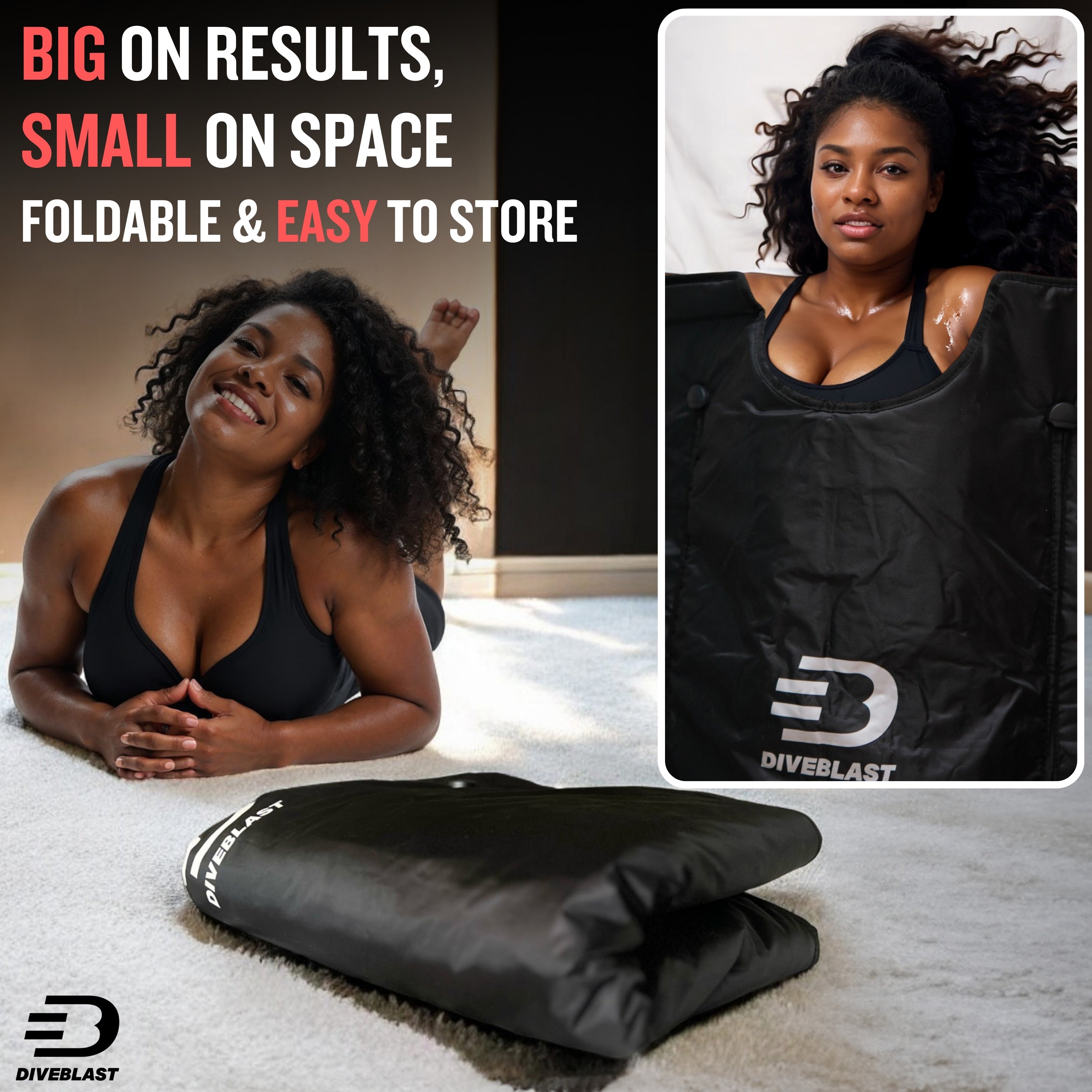 DIVEBLAST Zero EMF Infrared Sauna Blanket – Diveblast