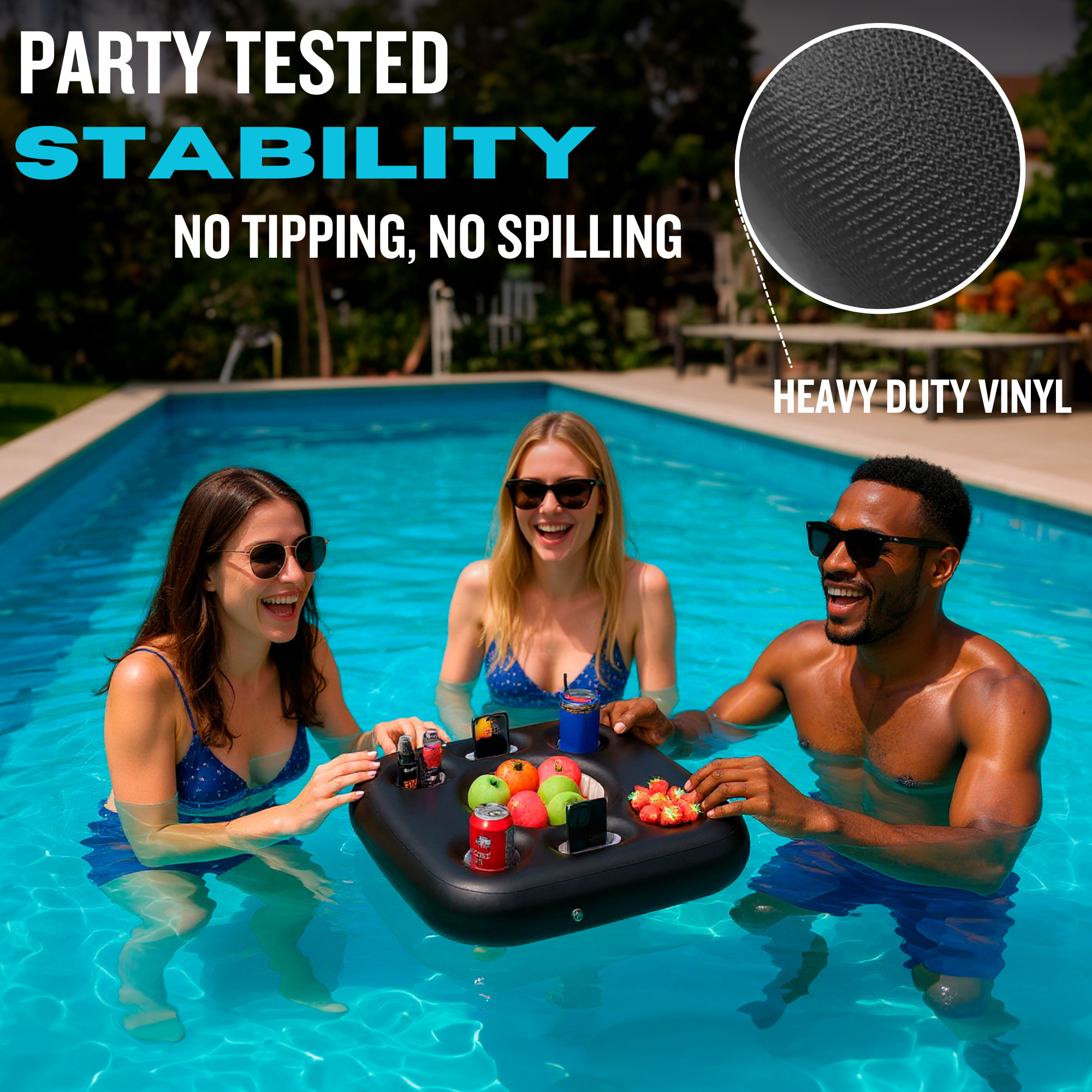 DIVEBLAST - Squared Floating Tray