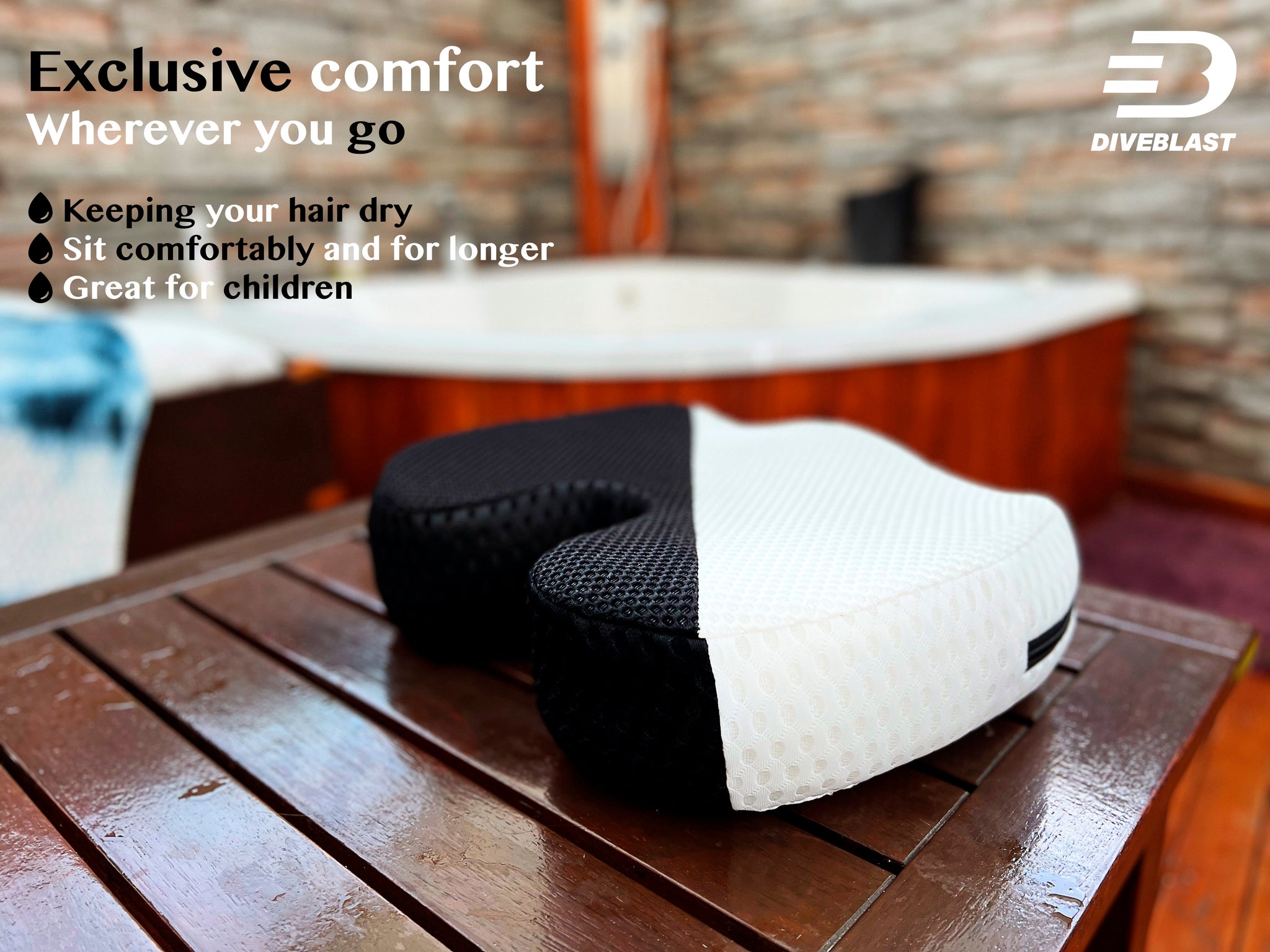 DIVEBLAST Hot Tub Booster Seat Diveblast